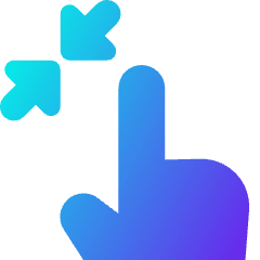 Zoom Out Icon from Core Gradient Set