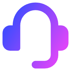 Customer Support 3 Icon from Core Gradient Set