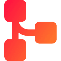 Hierarchy 4 Icon from Core Gradient Set