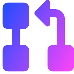 Hierarchy 7 Icon from Core Gradient Set