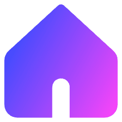 Home 3 Icon from Core Gradient Set