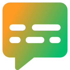 Video Subtitles Icon from Core Gradient Set