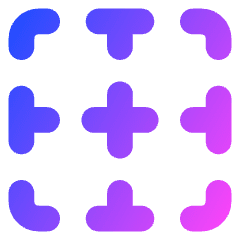 Border None Icon from Core Gradient Set