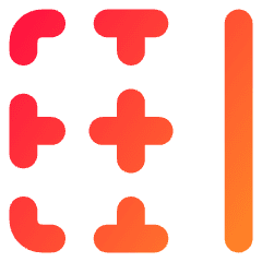 Border Right Icon from Core Gradient Set