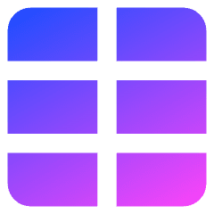 Layout Window 21 Icon from Core Gradient Set
