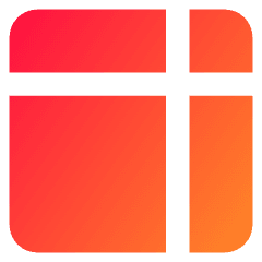 Layout Window 34 Icon from Core Gradient Set