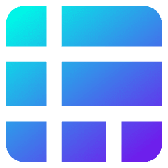 Layout Window 48 Icon from Core Gradient Set