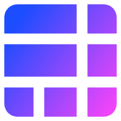 Layout Window 49 Icon from Core Gradient Set