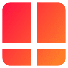 Layout Window 50 Icon from Core Gradient Set