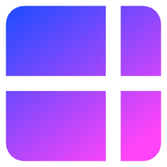 Layout Window 53 Icon from Core Gradient Set