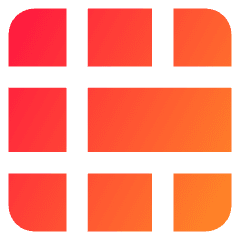 Layout Window 54 Icon from Core Gradient Set