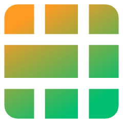 Layout Window 55 Icon from Core Gradient Set
