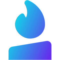 Candle Icon from Core Gradient Set