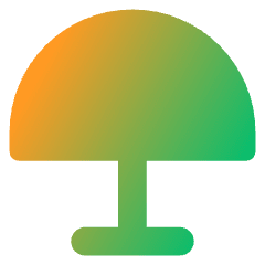 Table Lamp 3 Icon from Core Gradient Set