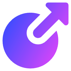 Link Share 1 Icon from Core Gradient Set