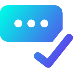 Correct Password Icon from Core Gradient Set