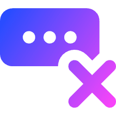 Incorrect Password Icon from Core Gradient Set