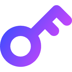 Key Icon from Core Gradient Set