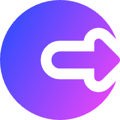 Logout 2 Icon from Core Gradient Set