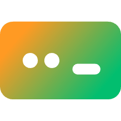 Password Input Icon from Core Gradient Set