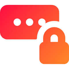 Password Lock Icon from Core Gradient Set