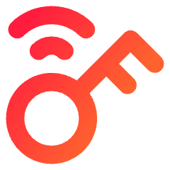 Smart Key Icon from Core Gradient Set