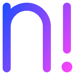 Factorial Icon from Core Gradient Set