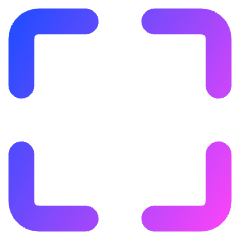 Fit Screen Icon from Core Gradient Set