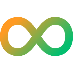 Loop 1 Icon from Core Gradient Set
