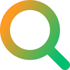 Magnifying Glass Icon from Core Gradient Set