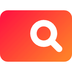 Search Bar Icon from Core Gradient Set