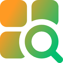 Search Category Icon from Core Gradient Set