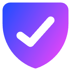 Shield Check Icon from Core Gradient Set