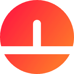 Dashboard Gauge Medium 1 Icon from Core Gradient Set