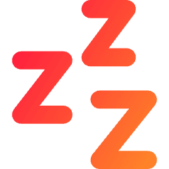 Sleep Icon from Core Gradient Set