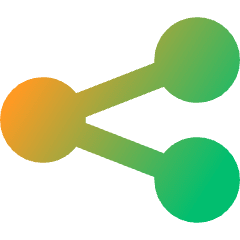 Share Link Icon from Core Gradient Set