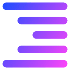 Align Right 1 Icon from Core Gradient Set