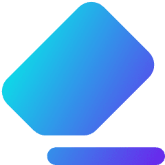 Eraser Icon from Core Gradient Set