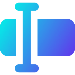 Input Box Icon from Core Gradient Set