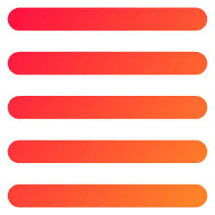 Justified Alignment Icon from Core Gradient Set