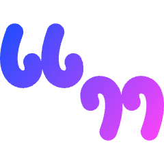 Quotation 3 Icon from Core Gradient Set