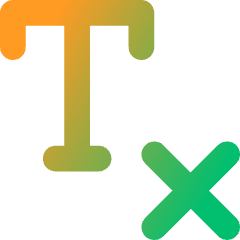 Remove Text Formatting Sentence Icon from Core Gradient Set