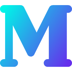 Serif Font Icon from Core Gradient Set
