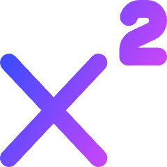 Superscript 1 Icon from Core Gradient Set