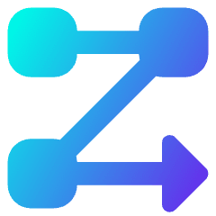 Text Flow Rows Icon from Core Gradient Set