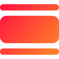 Text Image Center Icon from Core Gradient Set