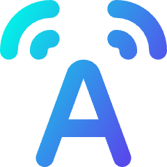 Text To Speech 1 Icon from Core Gradient Set