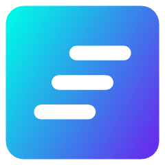 Timeline Icon from Core Gradient Set