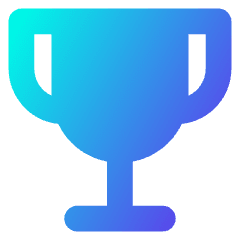 Trophy Icon from Core Gradient Set