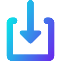 Download Box 2 Icon from Core Gradient Set